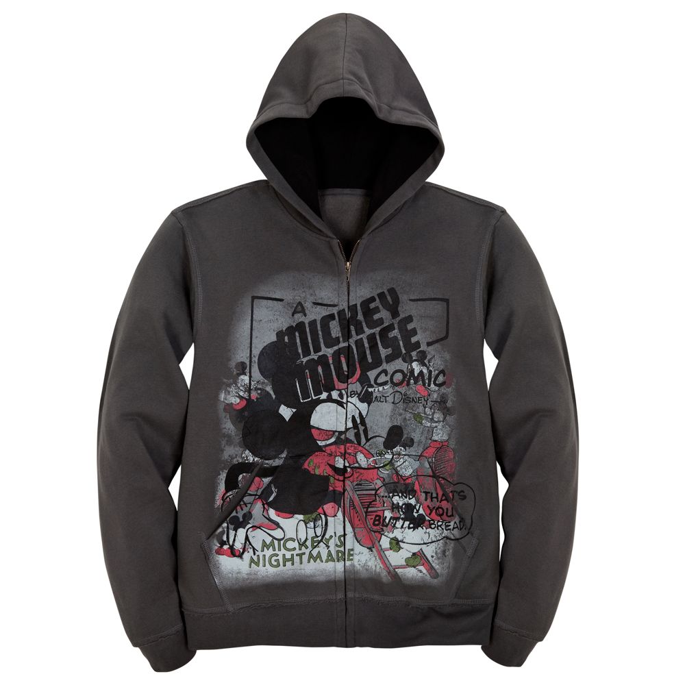Disney Nostalgia Mickey Mouse Hoodie for Men