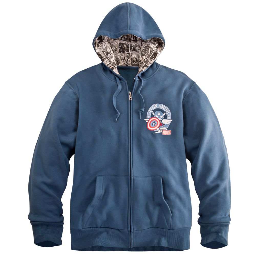 Captain America Hoodie for Men by Tokidoki