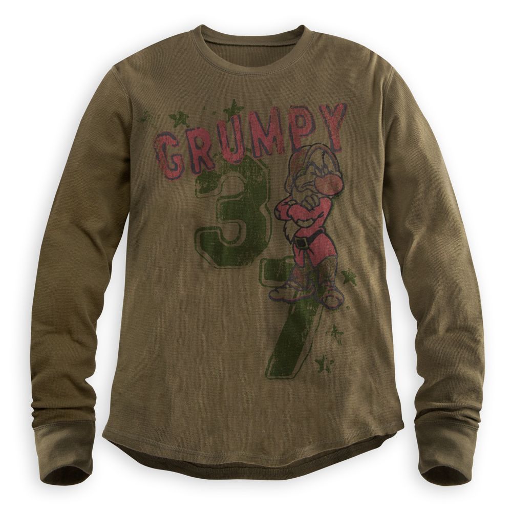 Long Sleeve Thermal Grumpy Tee for Men