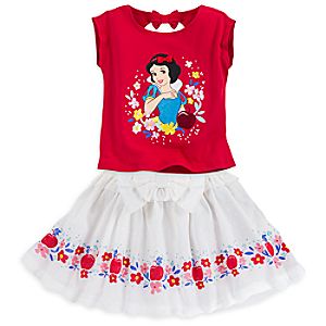 Snow White Skirt Set for Girls