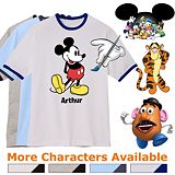 Create-Your-Own Ringer Tee for Adults