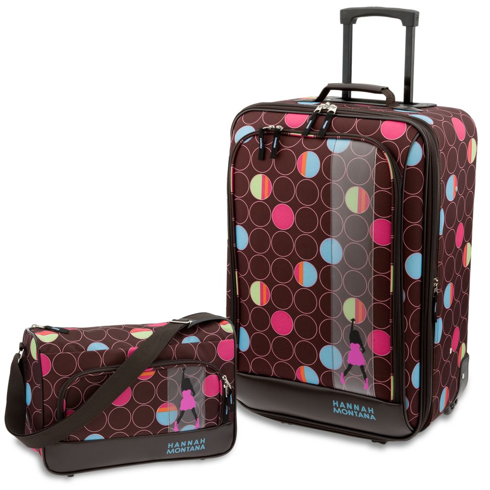 2-Pc. Pop Art Hannah Montana Luggage Set