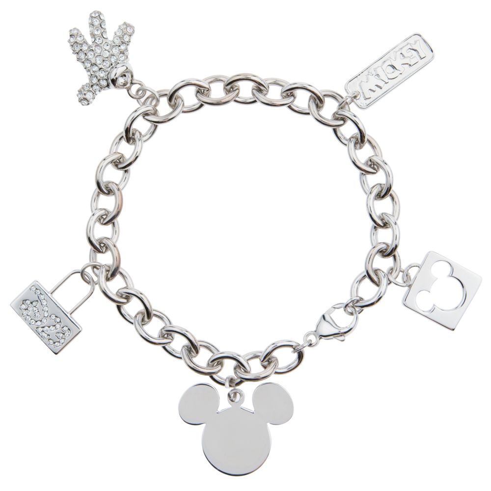 D23 Membership Exclusive Swarovski Pav&eacute; Mickey Mouse Bracelet