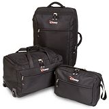 Rolling Disney Luggage Set -- Black 3-Pc.
