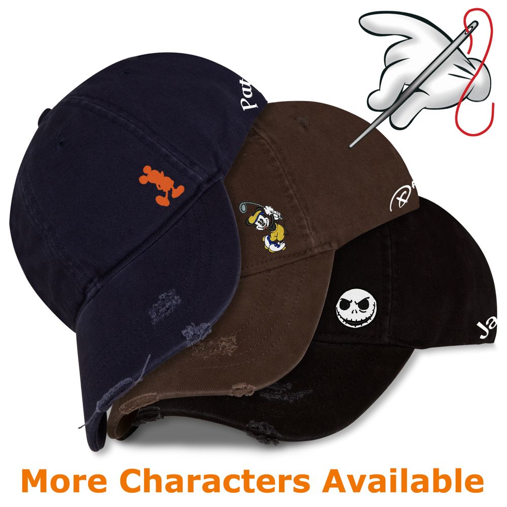 Create-Your-Own Distressed Baseball Cap for Adults
