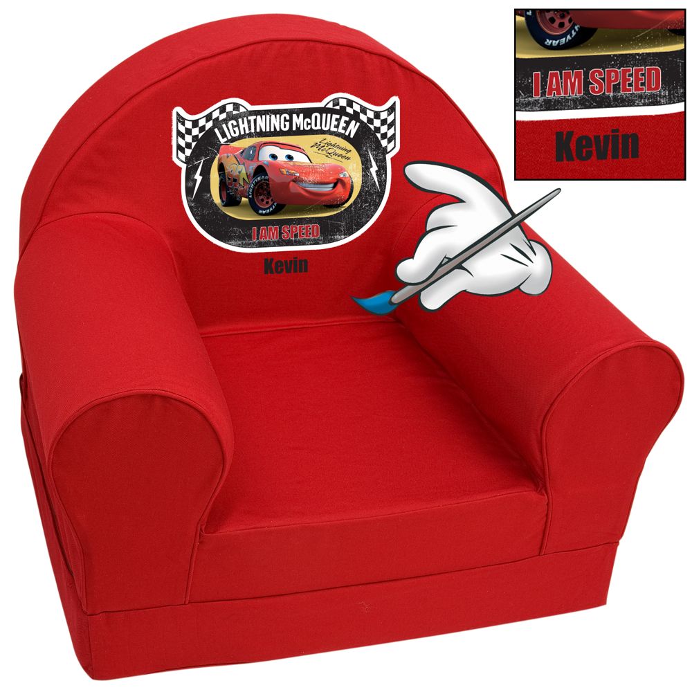 Personalized Cars Armchair for Kids
