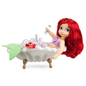 Disney Animators Collection Ariel Doll Deluxe Bathtub Gift Set - 16