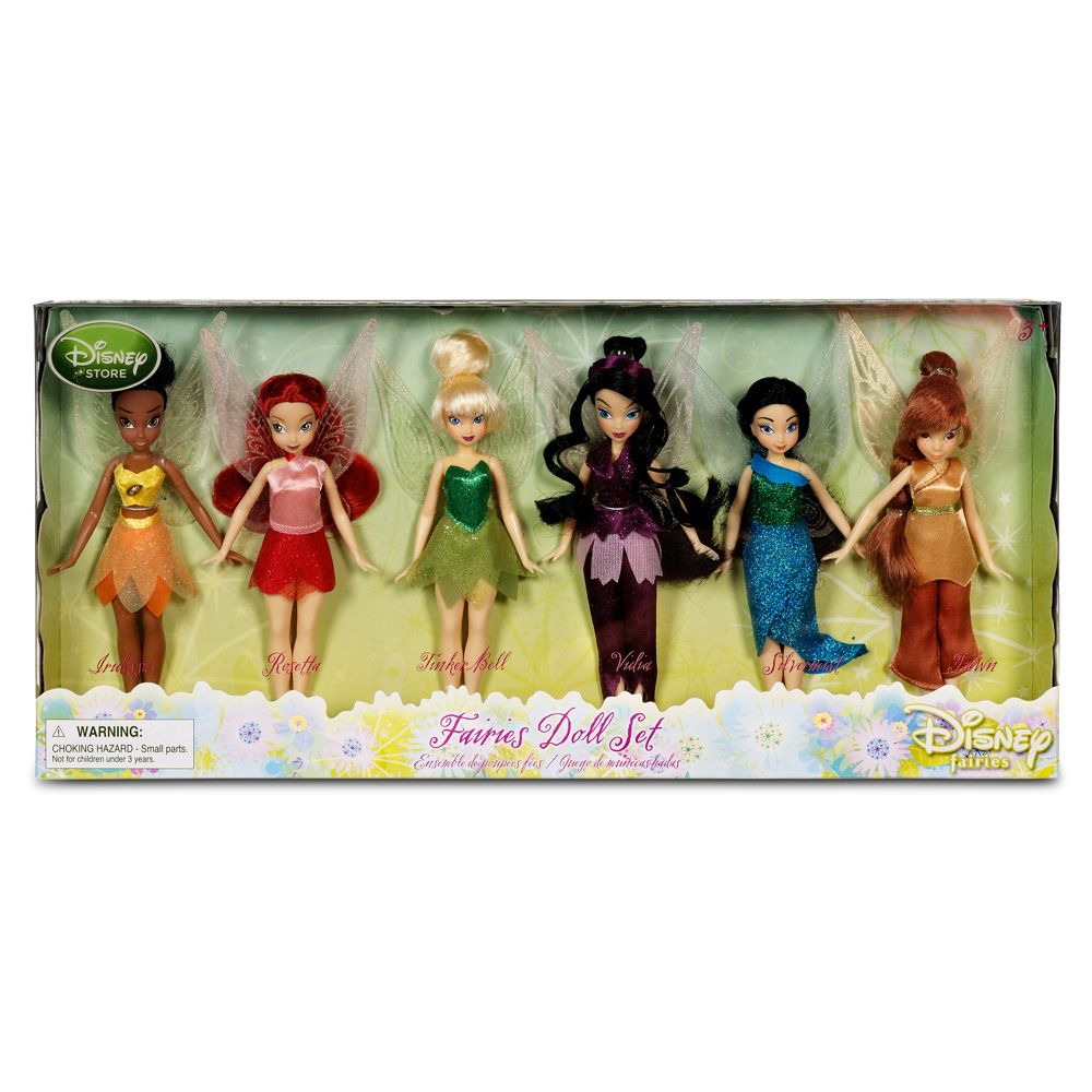 disney fairies mini doll set