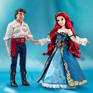 Ariel and Prince Eric Doll Set - Disney Fairytale Designer Collection