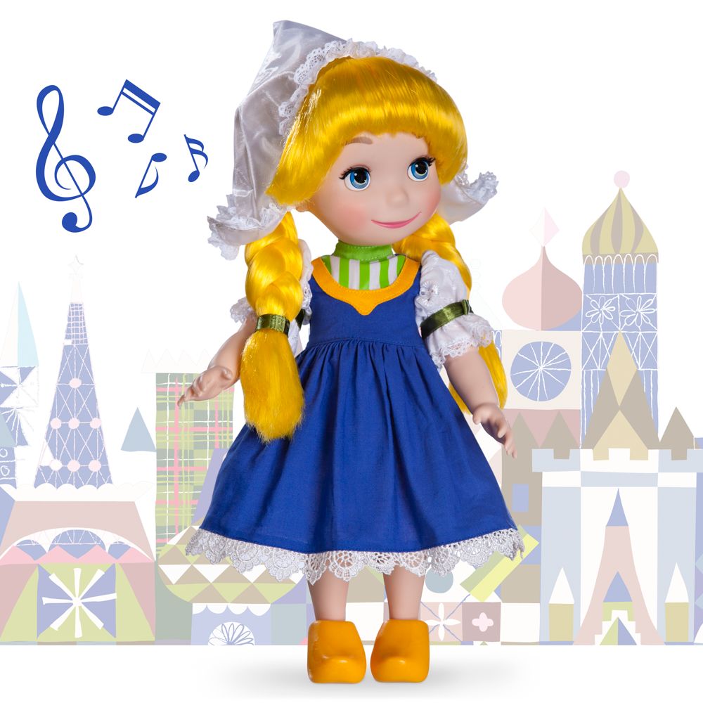 "it's a small world" Holland Singing Doll - 16"