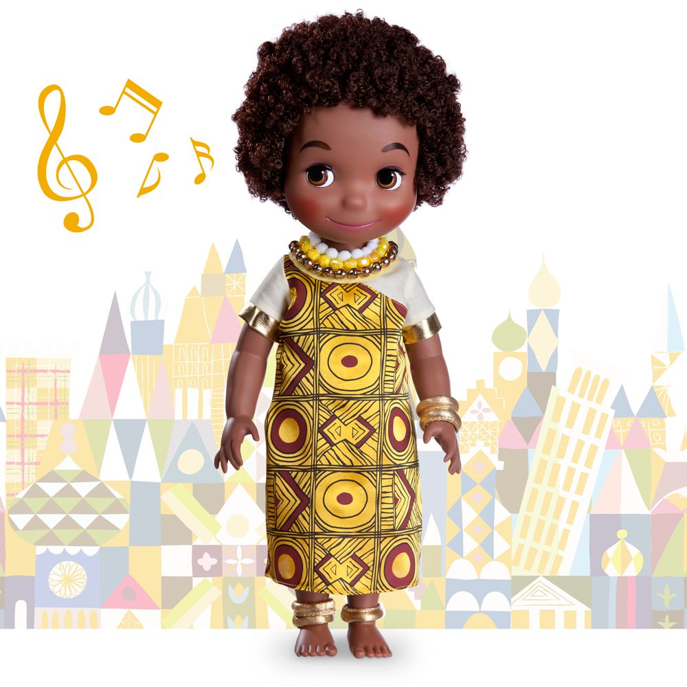 ''it's a small world'' Kenya Singing Doll - 16''