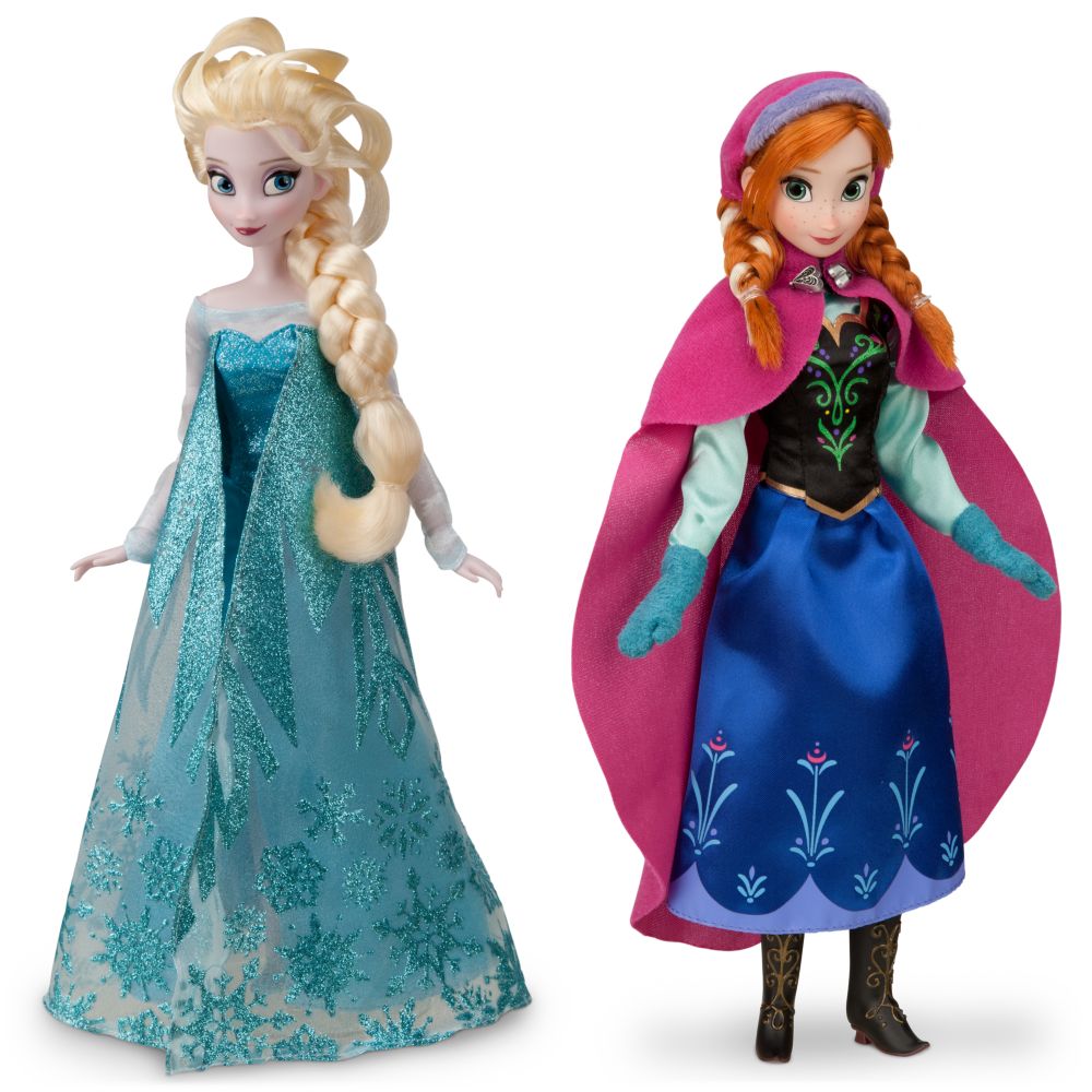Anna and Elsa Doll Set - Frozen - 12''