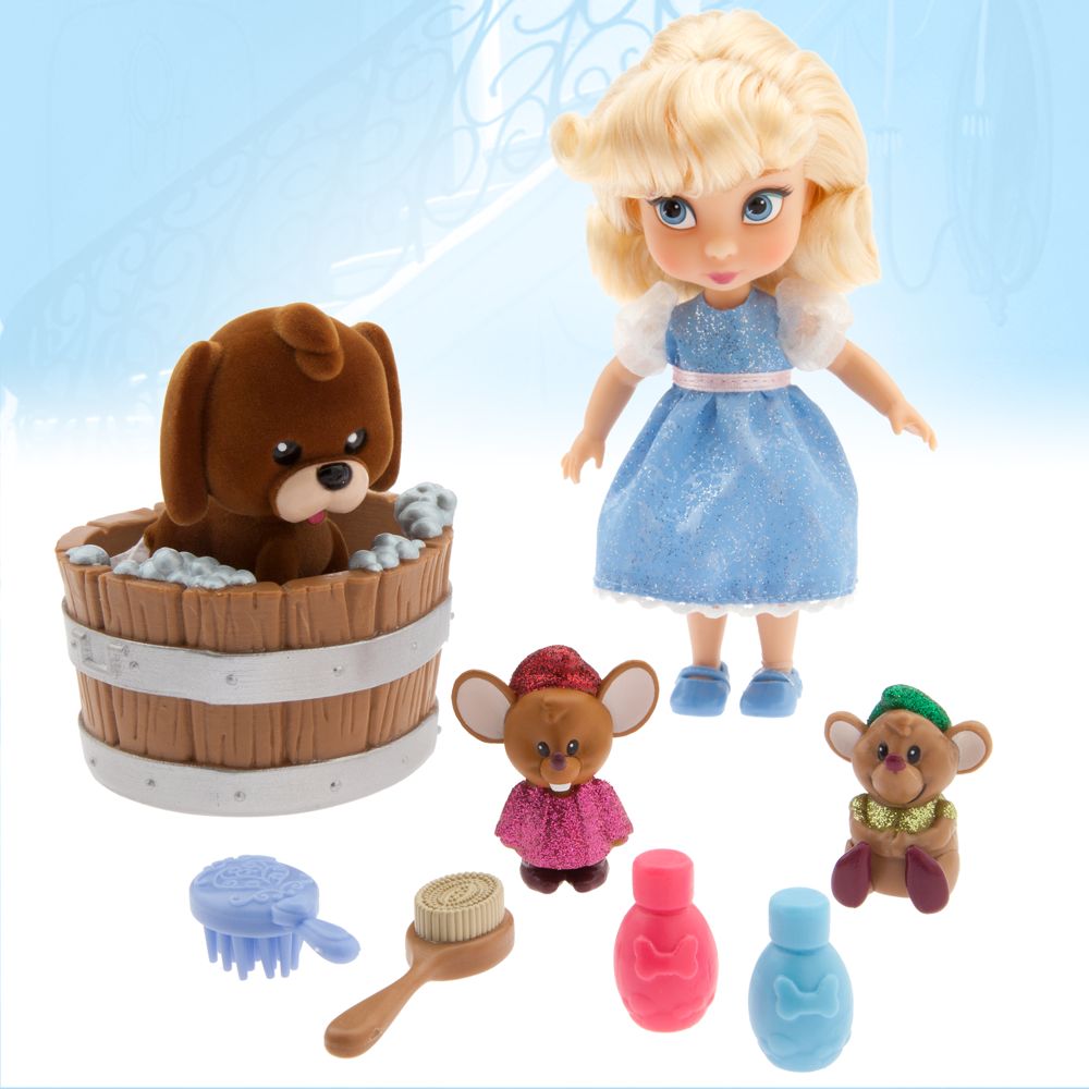 Disney Animators' Collection Cinderella Mini Doll Play Set - 5''