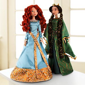 Pre-Order Limited Edition Merida and Queen Elinor Doll Set -- 17 H