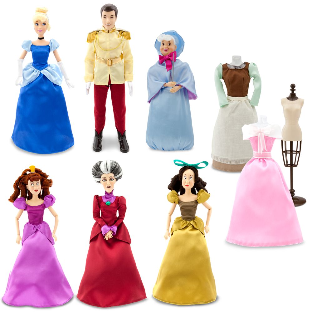 Deluxe Cinderella Doll Gift Set