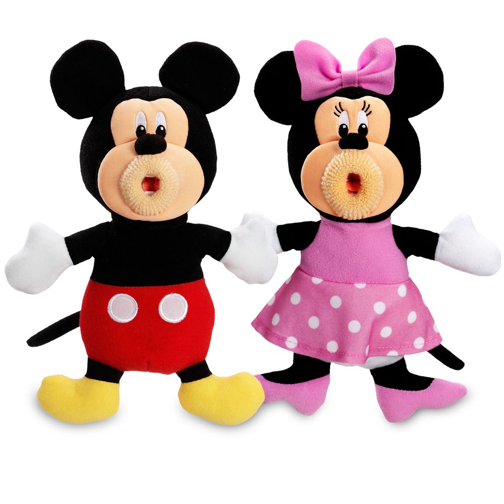 Minnie and Mickey Mouse Sing-A-Ma-Jigs Set -- 10 H -- 2-Pc.