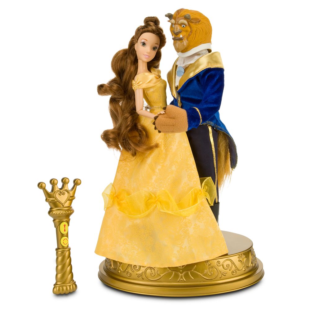 Beauty and the Beast Remote Control Dancing Doll Set -- 2-Pc
