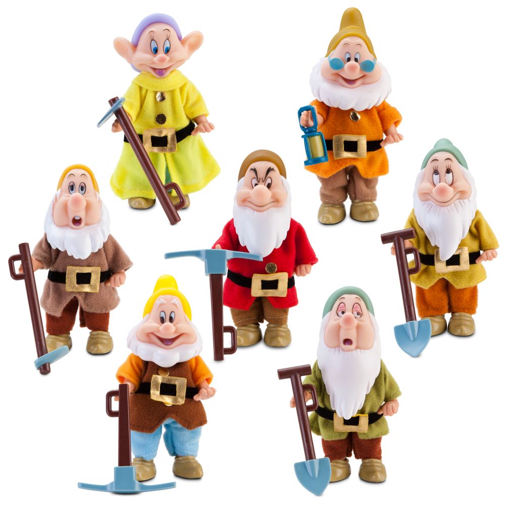 Seven Dwarfs Doll Set -- 7-Pc.