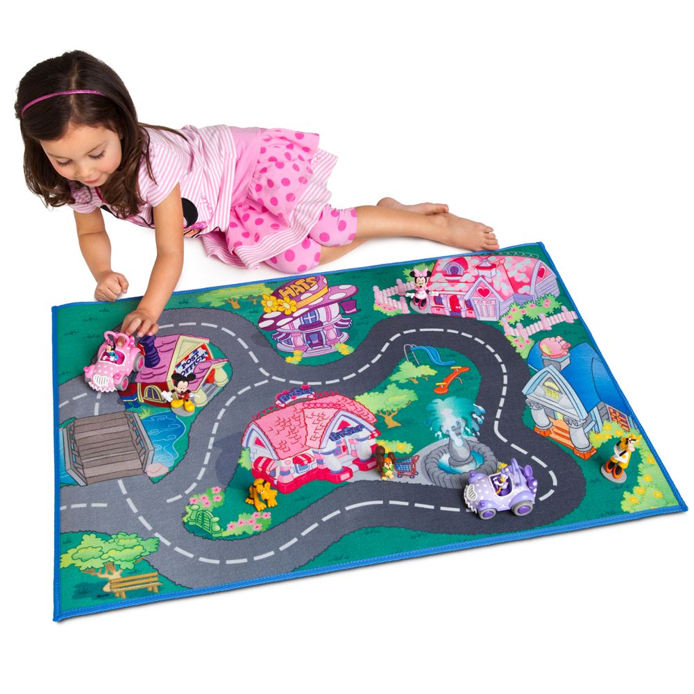 Minnie & Daisy Play Mat & Vehicles Play Set