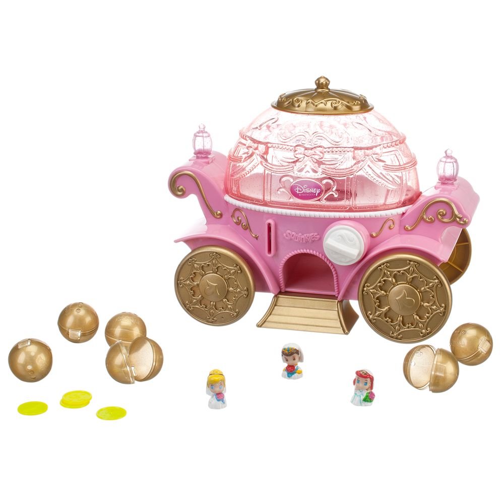 Disney Princess Coach Squinkies Dispenser Set