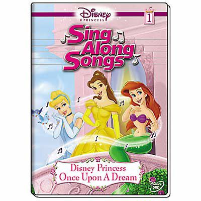 Princess Sing-Along Songs: Once Upon a Dream DVD