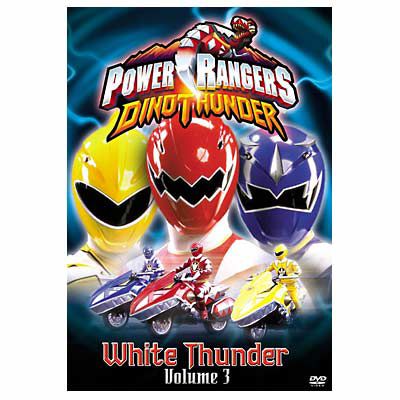 Power Rangers Dino Thunder: White Thunder DVD