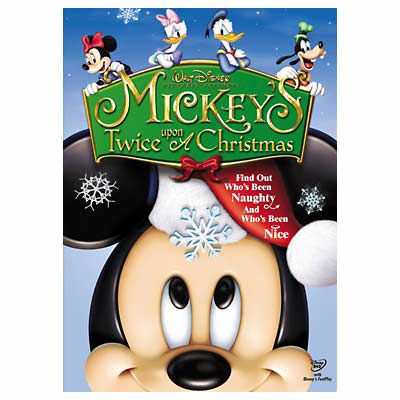 Mickey's Twice Upon a Christmas DVD