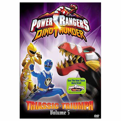 Power Rangers Dino Thunder: Triassic Triumph Volume 5 DVD