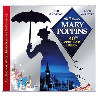 Mary Poppins 40th Anniversary Edition Soundtrack CD