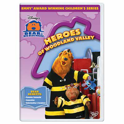 Bear in the Big Blue House: Heroes of Woodland Valley DVD