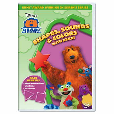 Bear in the Big Blue House: Shapes, Sounds &amp; Colors With Bear! DVD
