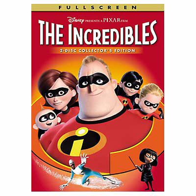 The Incredibles Fullscreen DVD