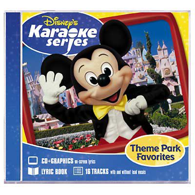 Disney Theme Park Favorites Karaoke CD