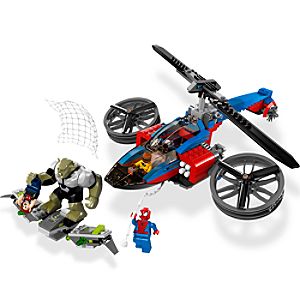 Ultimate Spider-Man Spider-Helicopter Rescue Play Set by Lego