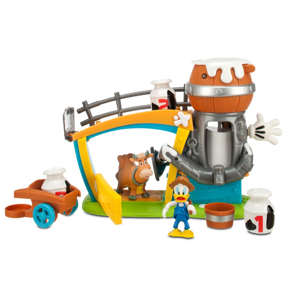 Mickeys Dairy Farm Donald Duck Play Set