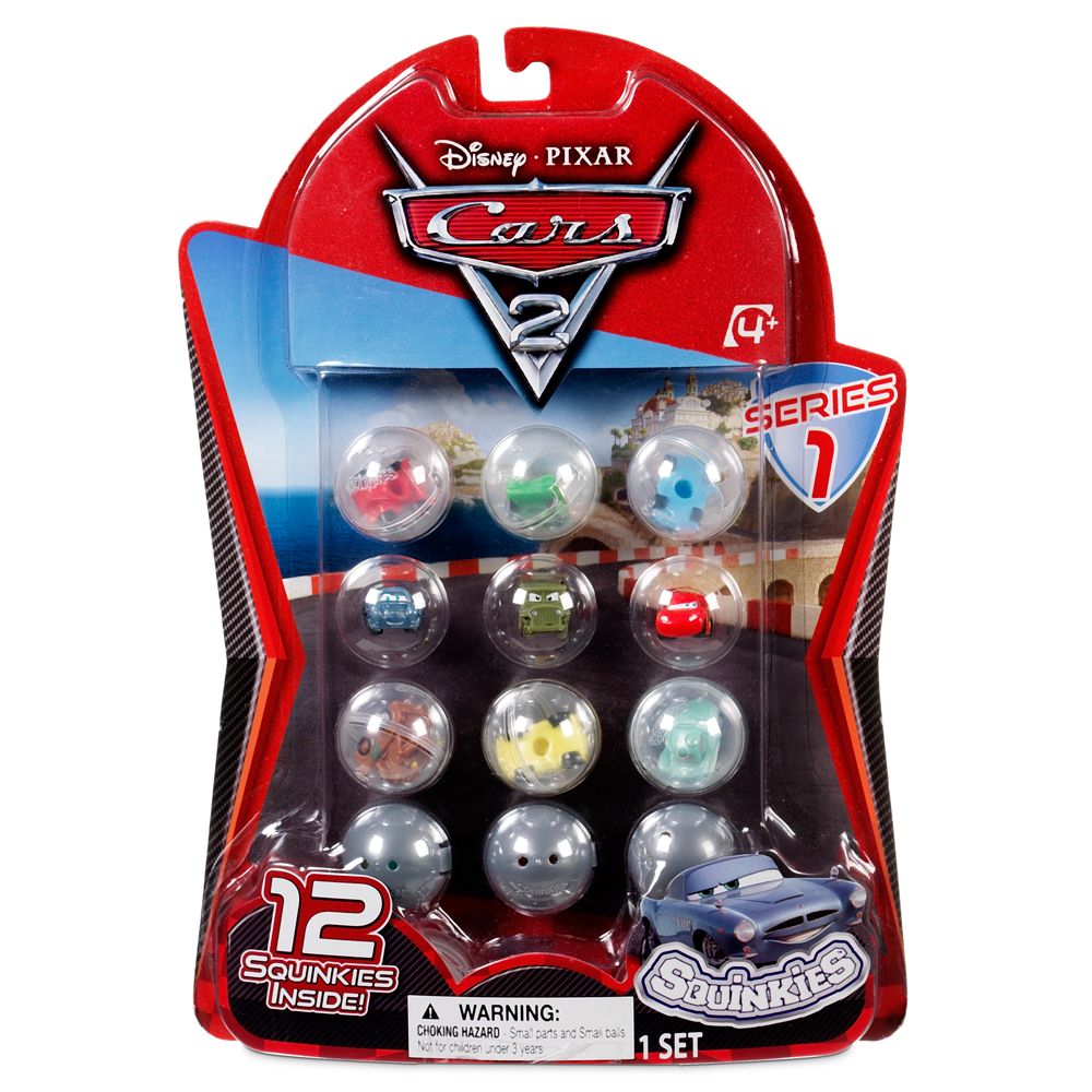 Cars 2 Squinkies Set -- Series 1