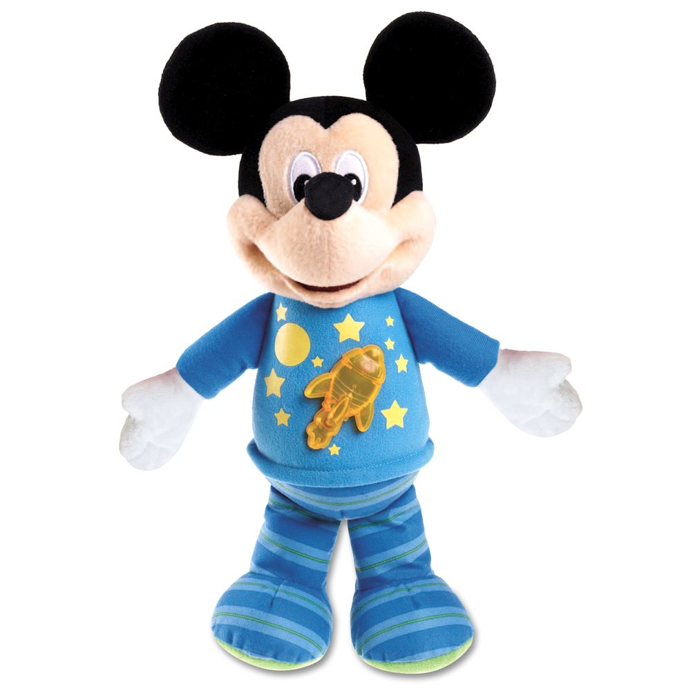 Bedtime Rocket Mickey Mouse Plush -- 12 H