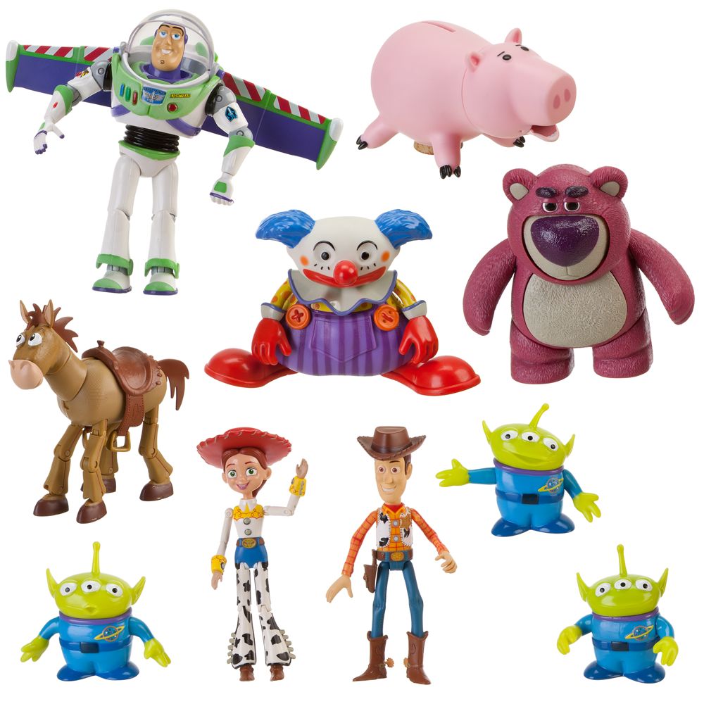 Deluxe Toy Story Action Figure Set -- 10-Pc.