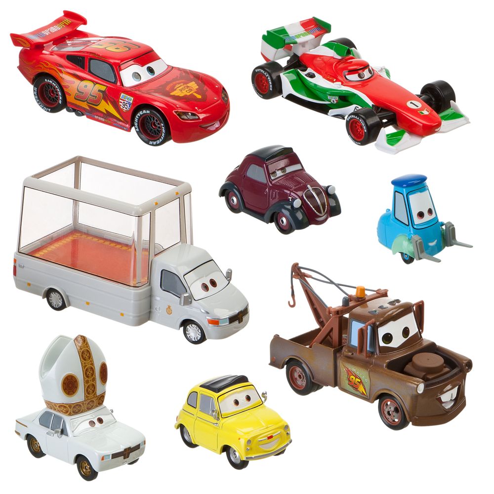 Holy Moly Cars 2 Die Cast Set -- 8-Pc.