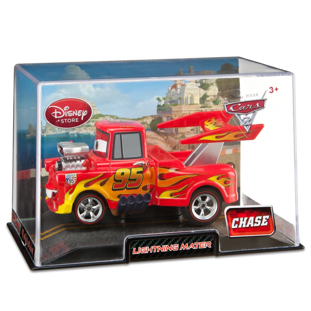 Lightning Mater Cars 2 Die Cast Car -- Chase Edition
