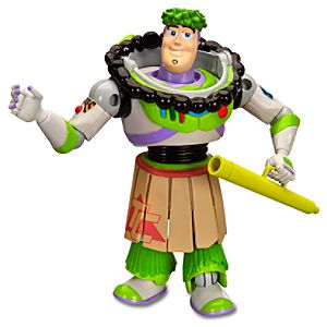 Toy Story Hawaiian Vacation Buzz Lightyear Action Figure -- 6 H -- With Build Trixie Parts