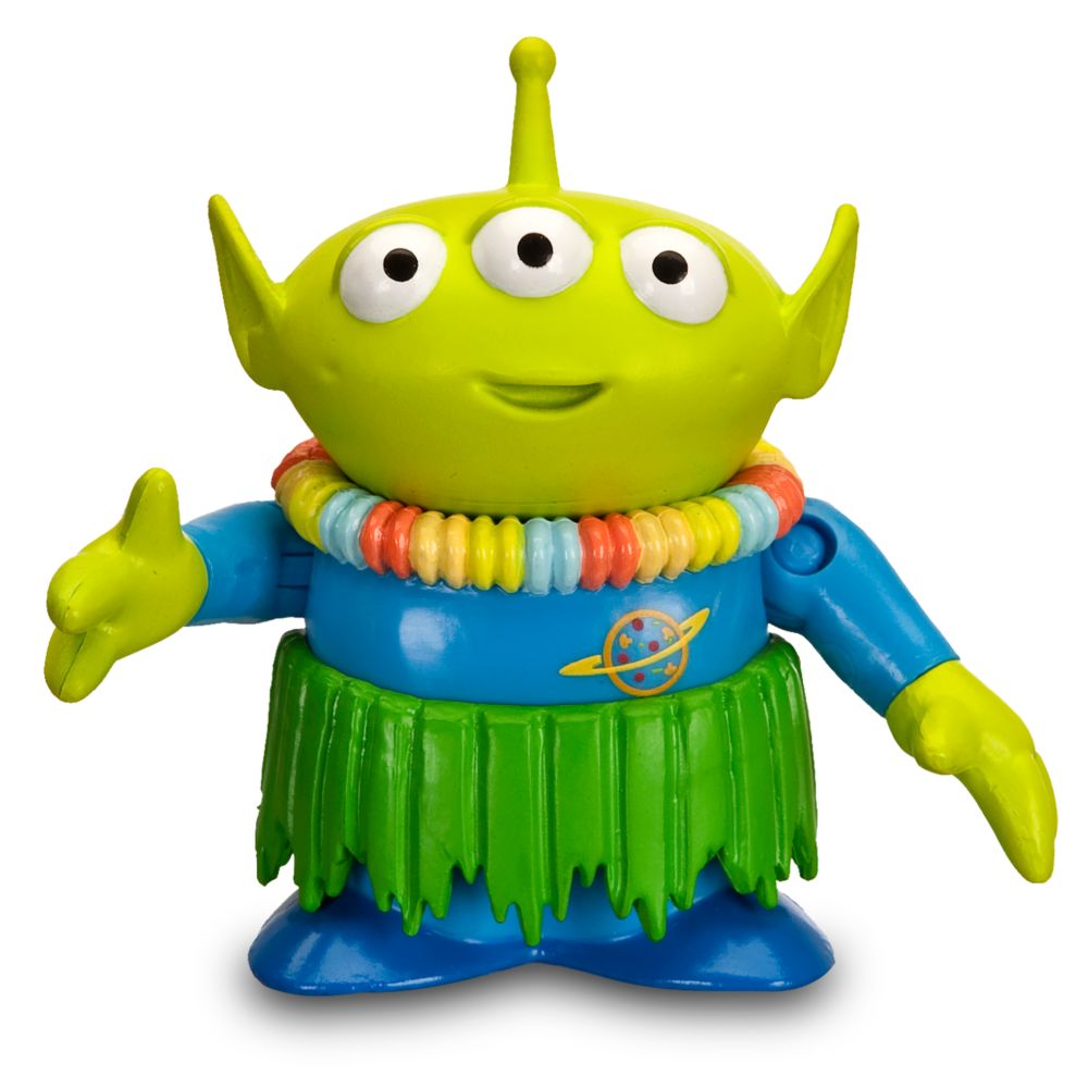 Toy Story Hawaiian Vacation Alien Action Figure -- 3 H -- With Build Trixie Part