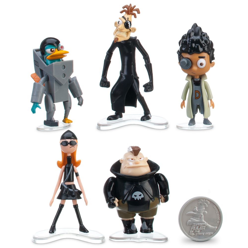 Phineas and Ferb Figurine Set #1 -- 11-Pc.