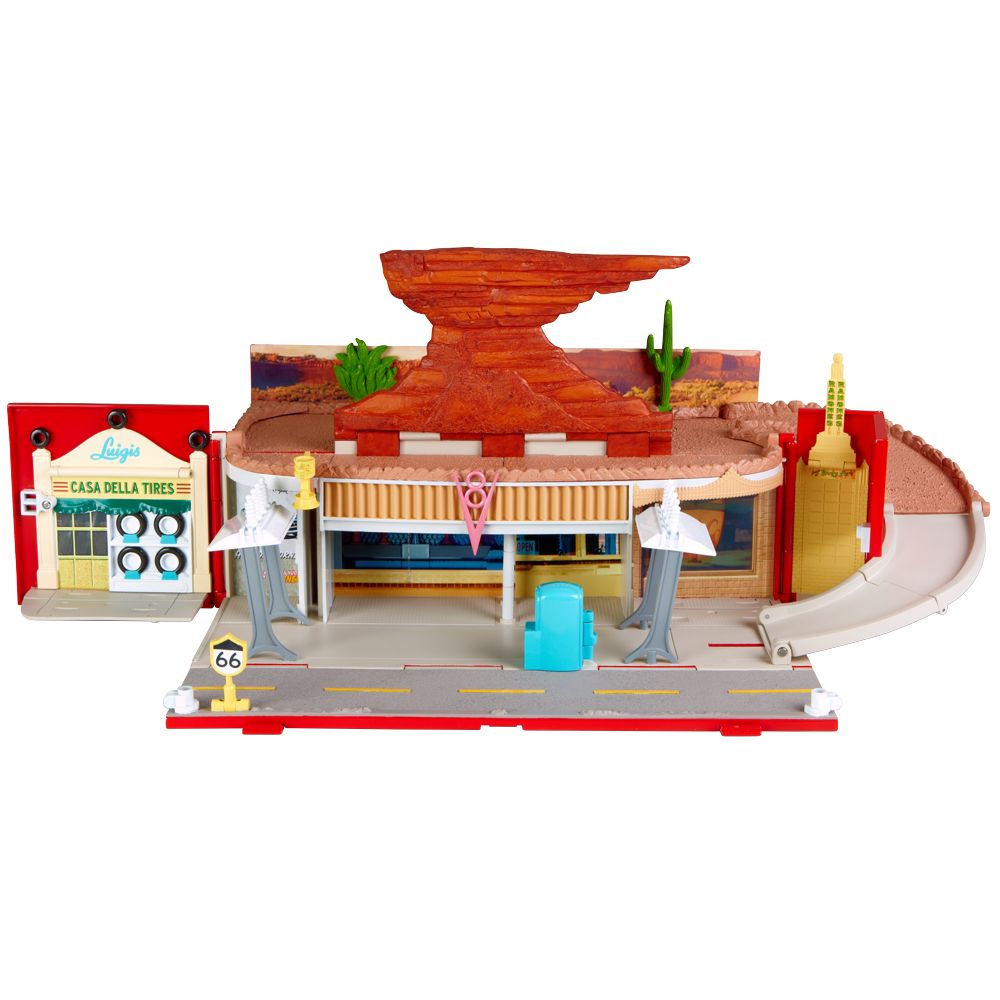 Stow-and-Go Cars 2 Play Set by Mattel