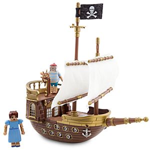 Peter Pan MiniMates Pirate Ship Play Set