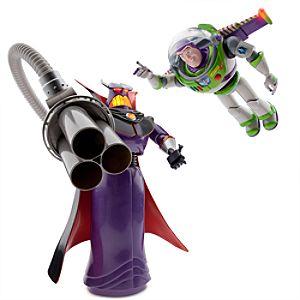 Emperor Zurg and Buzz Lightyear Talking Action Figures Set