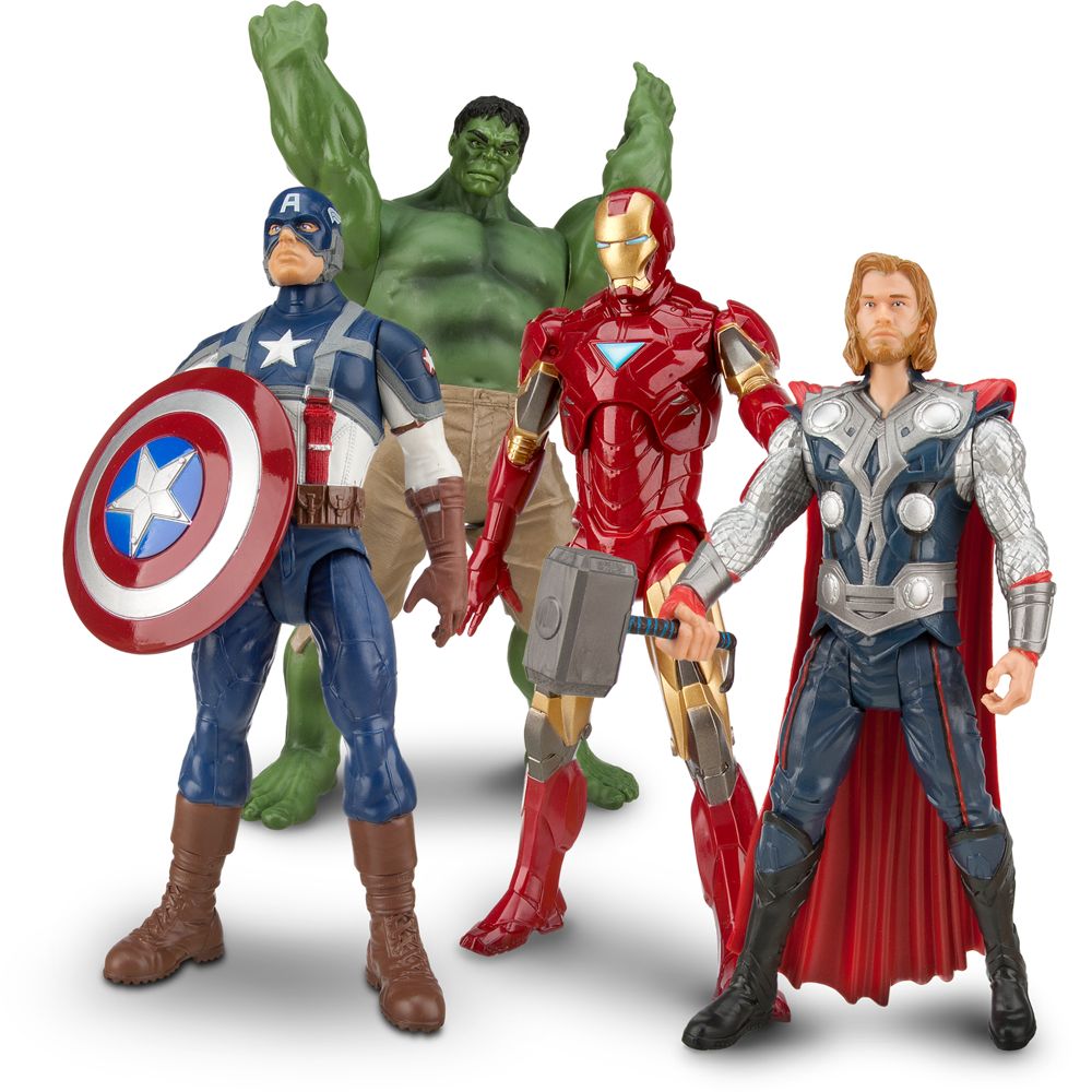 The Avengers Action Figure Set -- 4-Pc.