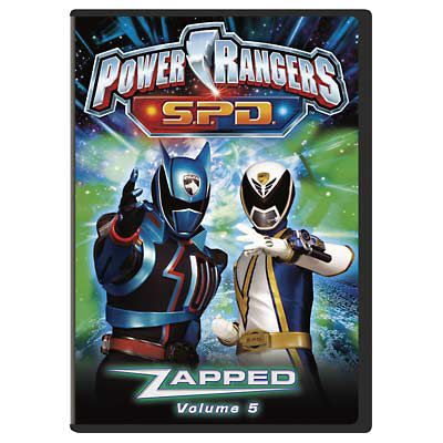 Power Rangers S.P.D.: Zapped Volume 5 DVD