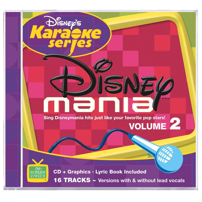 DisneyMania 2 Karaoke CD