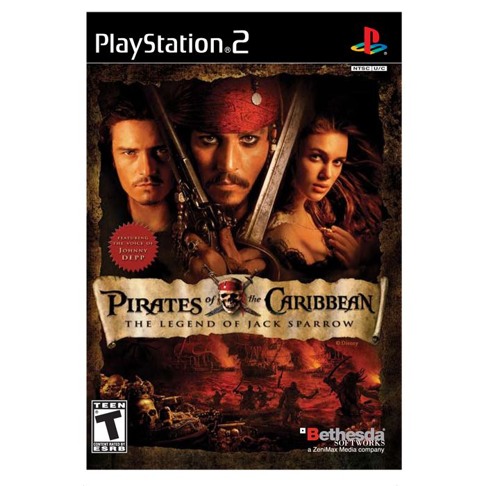 Pirates of the Caribbean: Legends of Jack Sparrow Game for Playstation 2
